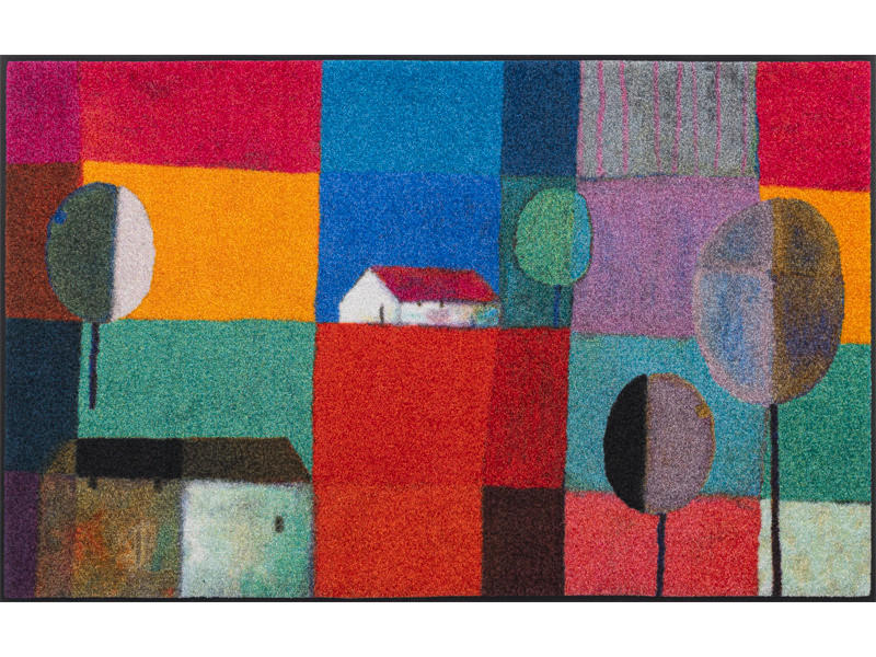 DVEŘNÍ ROHOŽKA, 75/120 cm, vícebarevná - vícebarevná, Konvenční, textil/plast (75/120cm) - Esposa