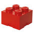 AUFBEWAHRUNGSBOX 25/25/18 cm - Rot, Trend, Kunststoff (25/25/18cm) - Lego AUFBEWAHRUNGSBOX 25/25/18 cm - Rot, Trend, Kunststoff (25/25/18cm) - Lego
