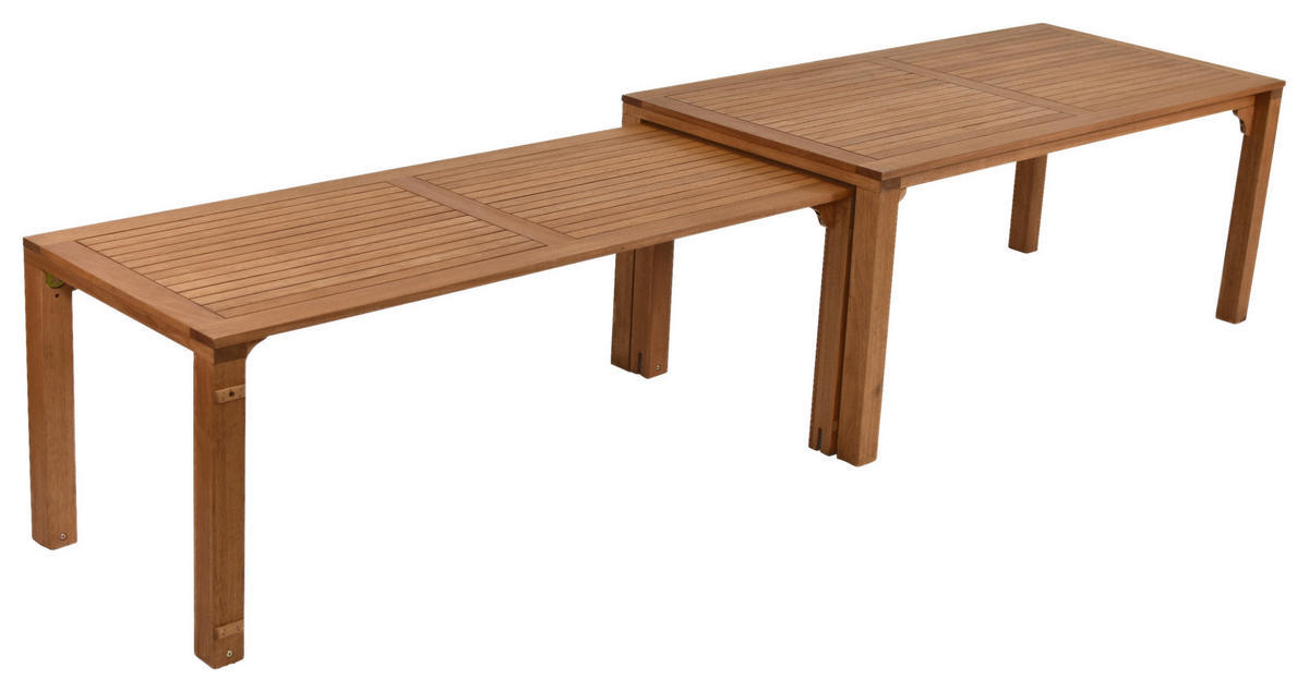 GARTENTISCH 185/90/76 cm  - Braun, KONVENTIONELL, Holz (185/90/76cm) - Gardenson