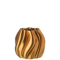 VASE  - Goldfarben, Basics, Keramik (23/23/22cm) - Ambia Home