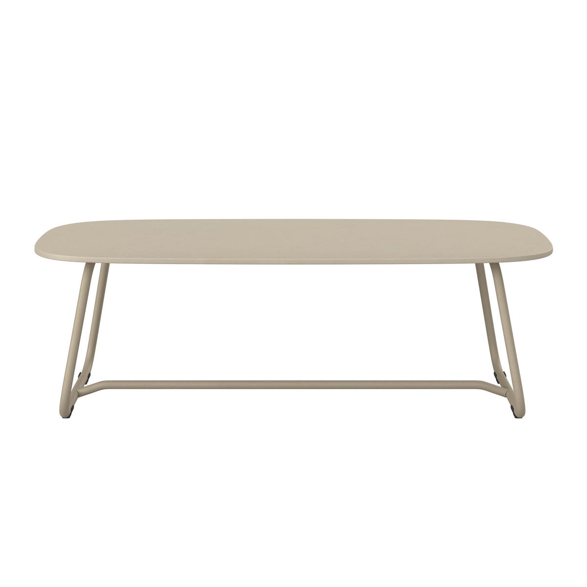 LOUNGETISCH  - Ecru/Naturfarben, Lifestyle, Keramik/Metall (120/60/38cm) - Amatio