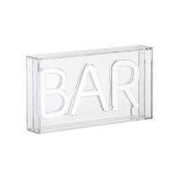 DEKORAČNÍ LED SVÍTIDLO - bílá, Basics, plast (23/4/12,7cm)