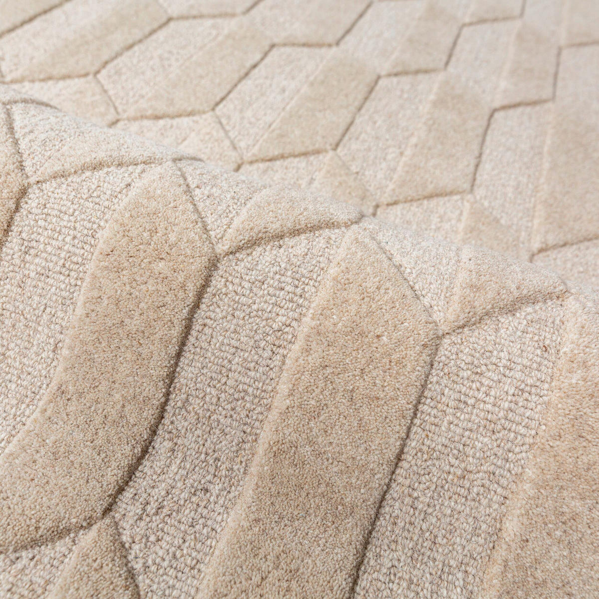WOLLTEPPICH 200/290 cm Apex Dunkelrot rechteckig  - Dunkelrot, Basics, Textil (200/290cm) - Flair Rugs