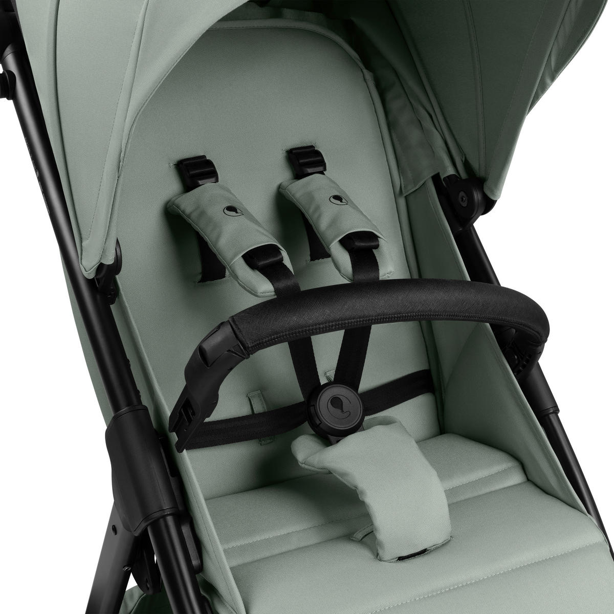 BUGGY Avus 2 Air  - Pastellgrün/Schwarz, Basics, Textil/Metall (55,5/111/79,5cm) - ABC Design