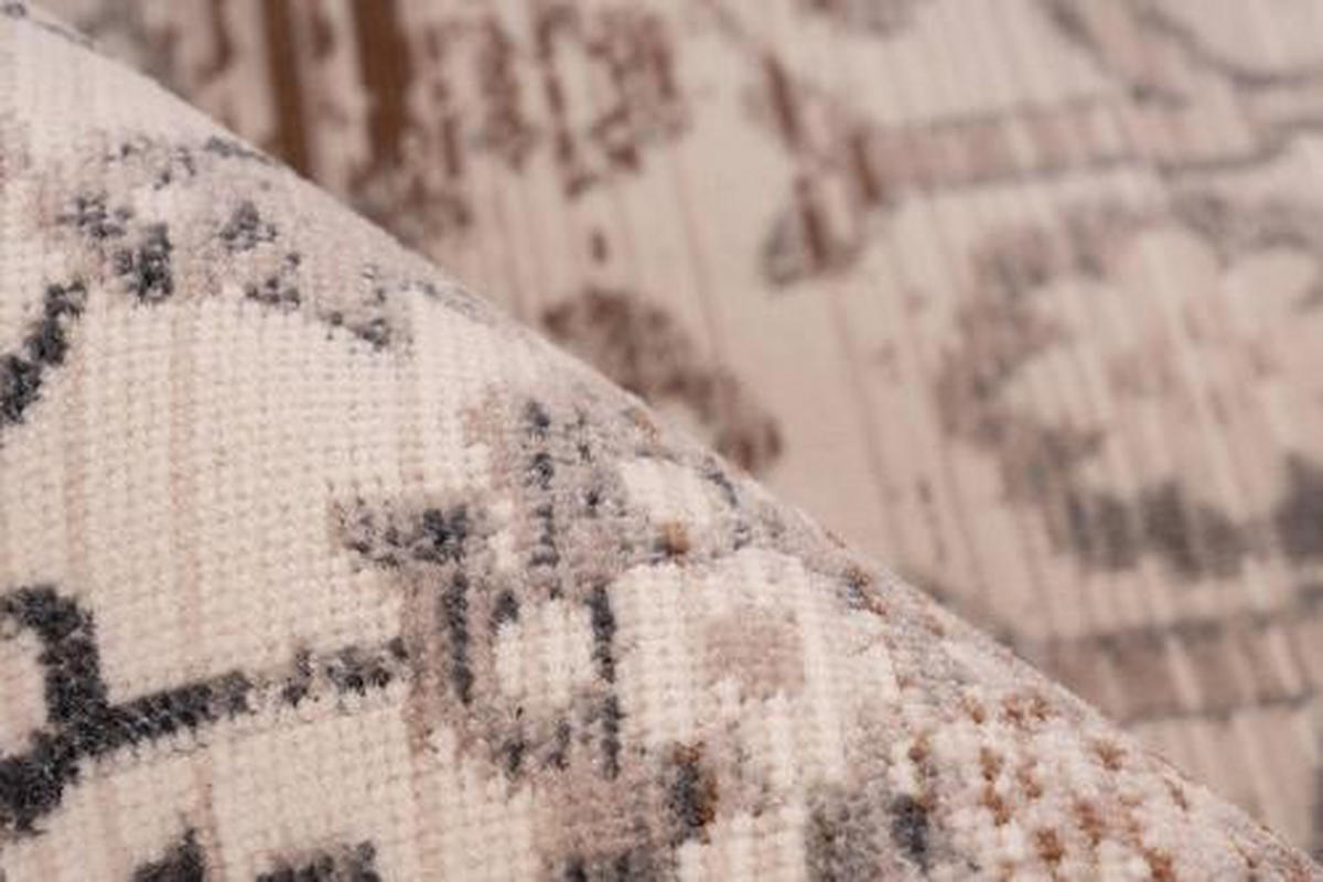 VINTAGE KOBEREC, 120/170 cm, béžová - béžová, Design, textil (120/170cm)