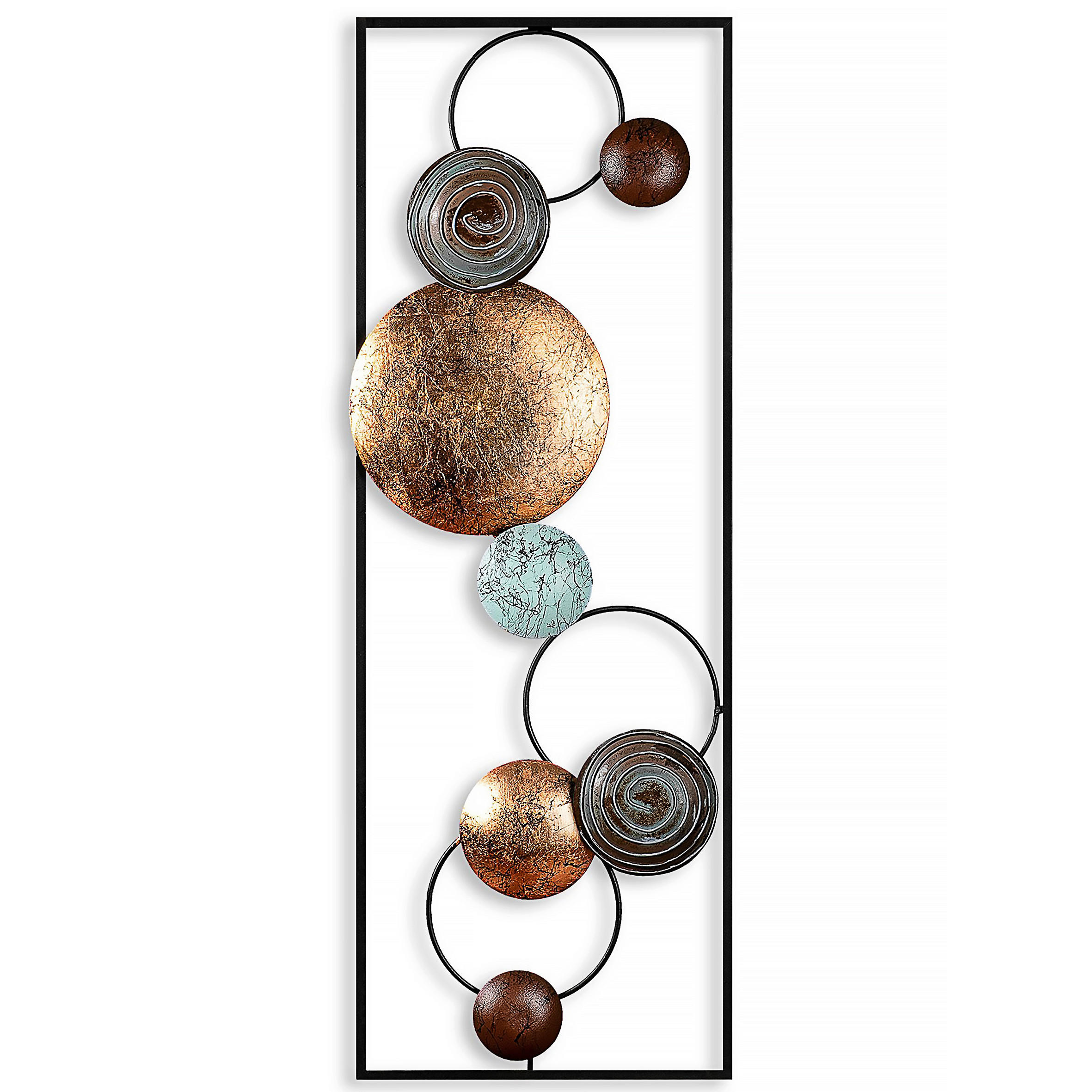 METALLBILD 32/90 cm  - Multicolor, Basics, Metall (32/90cm)