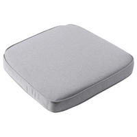 SITZKISSEN  - Hellgrau, Basics, Textil (48/5/46cm)