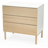 WICKELKOMMODE SLEEPI 88/88,5/53,7 cm  - Weiß, Basics, Holzwerkstoff (88/88,5/53,7cm) - Stokke