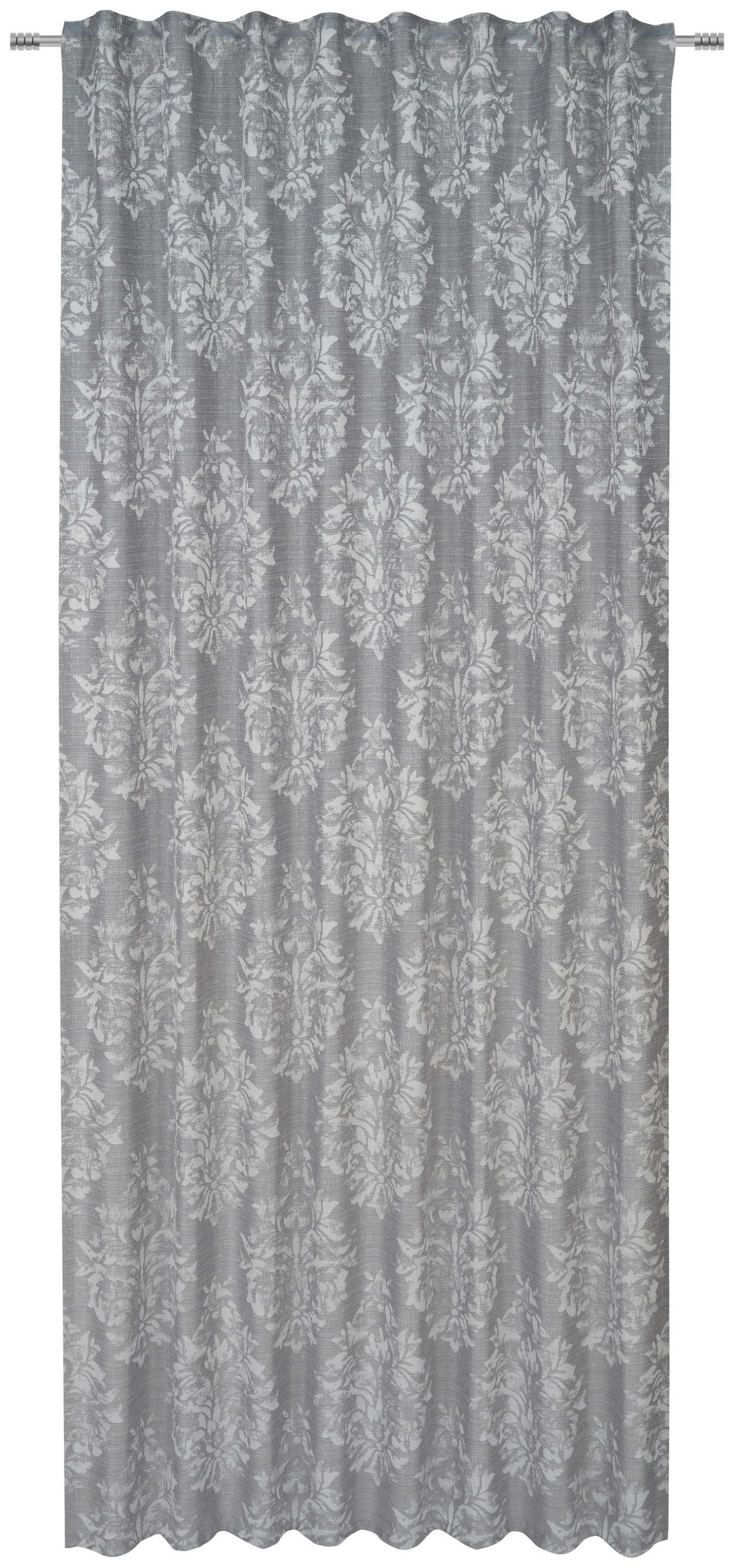 KÉSZFÜGGÖNY részben fényzáró  - szürke, Konventionell, textil (140/260cm) - Dieter Knoll