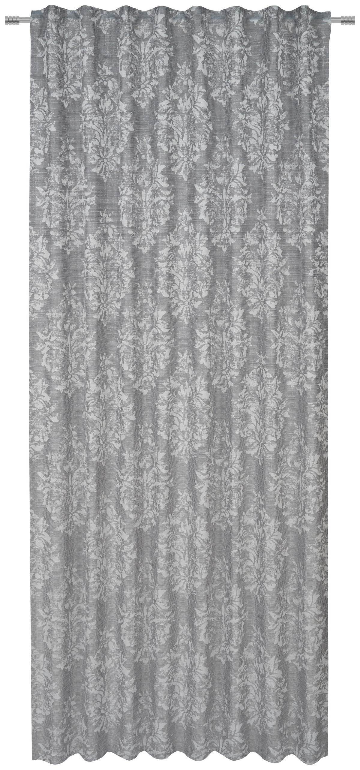 KÉSZFÜGGÖNY részben fényzáró  - szürke, Konventionell, textil (140/260cm) - Dieter Knoll