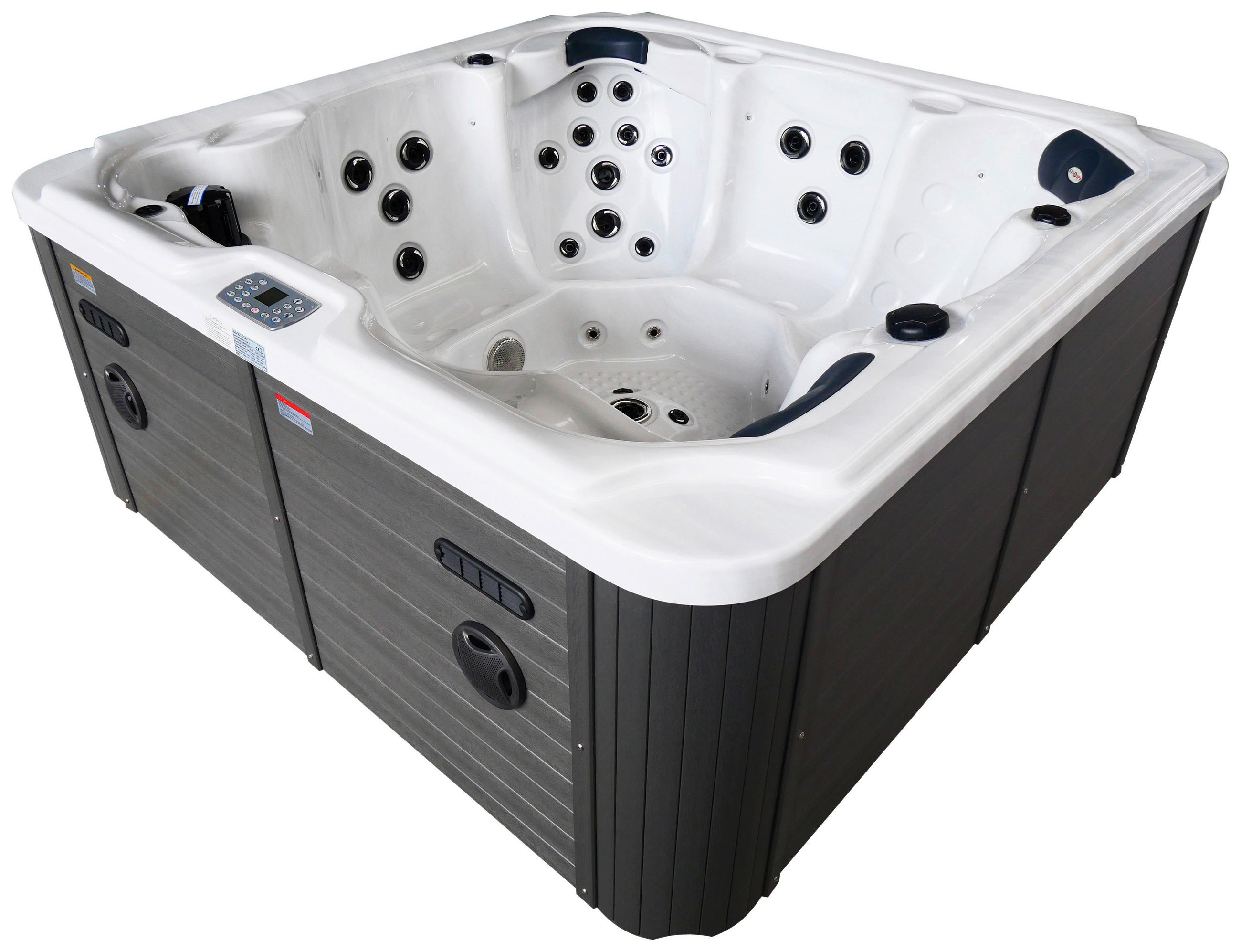 WHIRLPOOL XXL1912  - Schwarz/Weiß, Basics, Kunststoff (210/95/210cm)