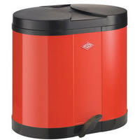 ABFALLSAMMLER ÖKOSAMMLER 170 2X15 L  - Rot, KONVENTIONELL, Kunststoff/Metall (45/43/36cm) - Wesco