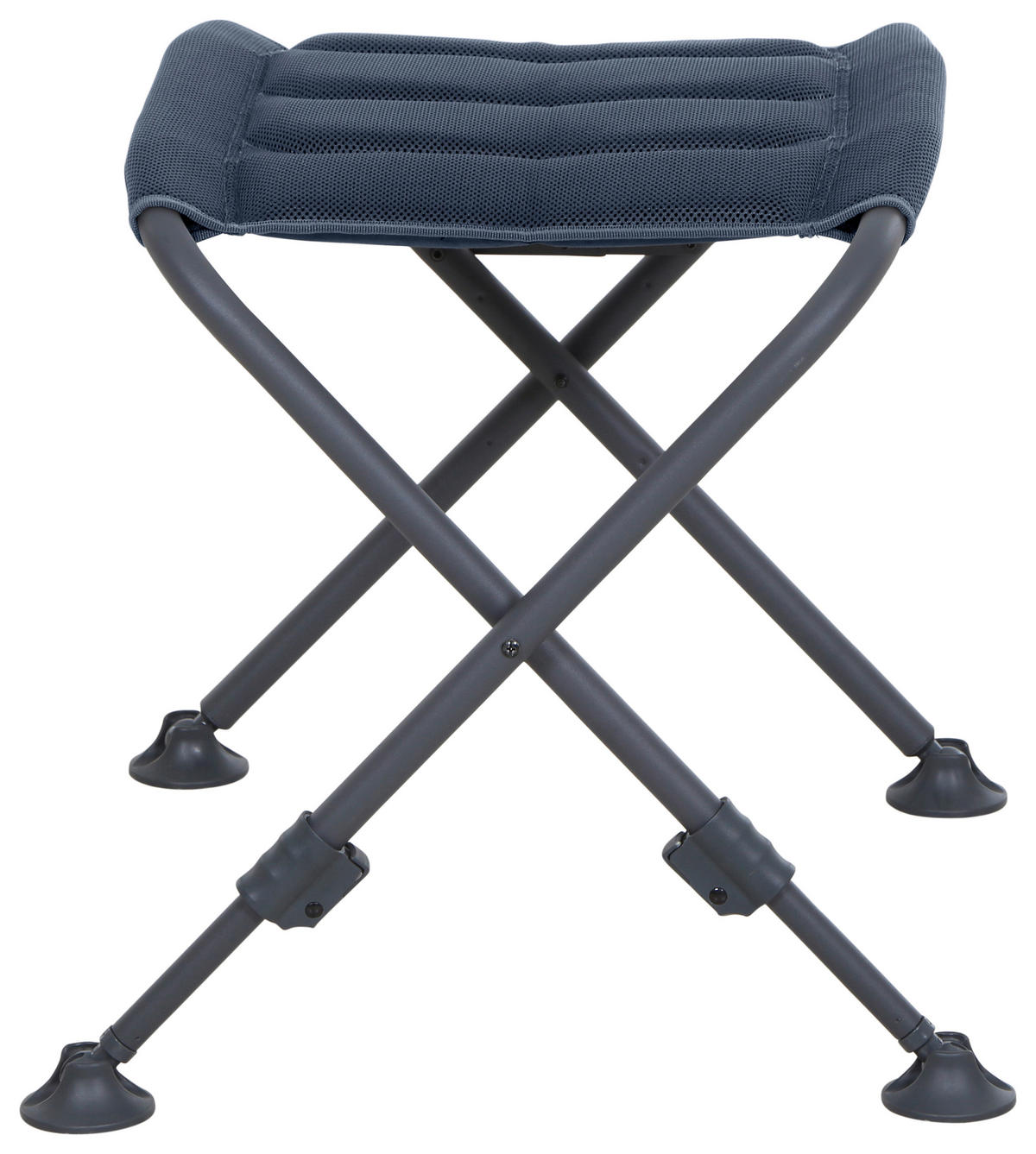 CAMPINGHOCKER in  - Anthrazit/Dunkelblau, KONVENTIONELL, Textil/Metall (66/47/52cm) - Siena Garden