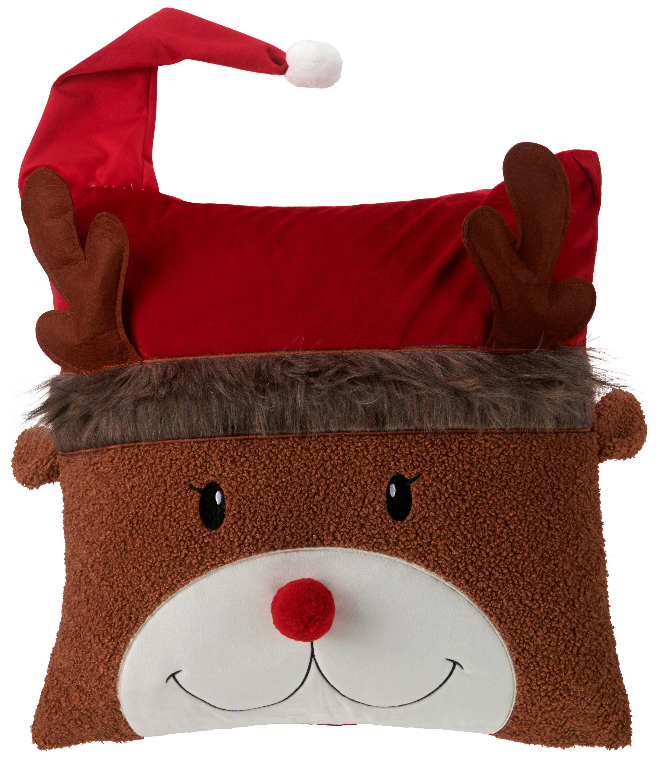 KISSENHÜLLE CLAUSE 48/48 cm  - Multicolor, Trend, Textil (48/48cm) - X-Mas