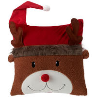 KISSENHÜLLE CLAUSE 48/48 cm  - Multicolor, Trend, Textil (48/48cm) - X-Mas