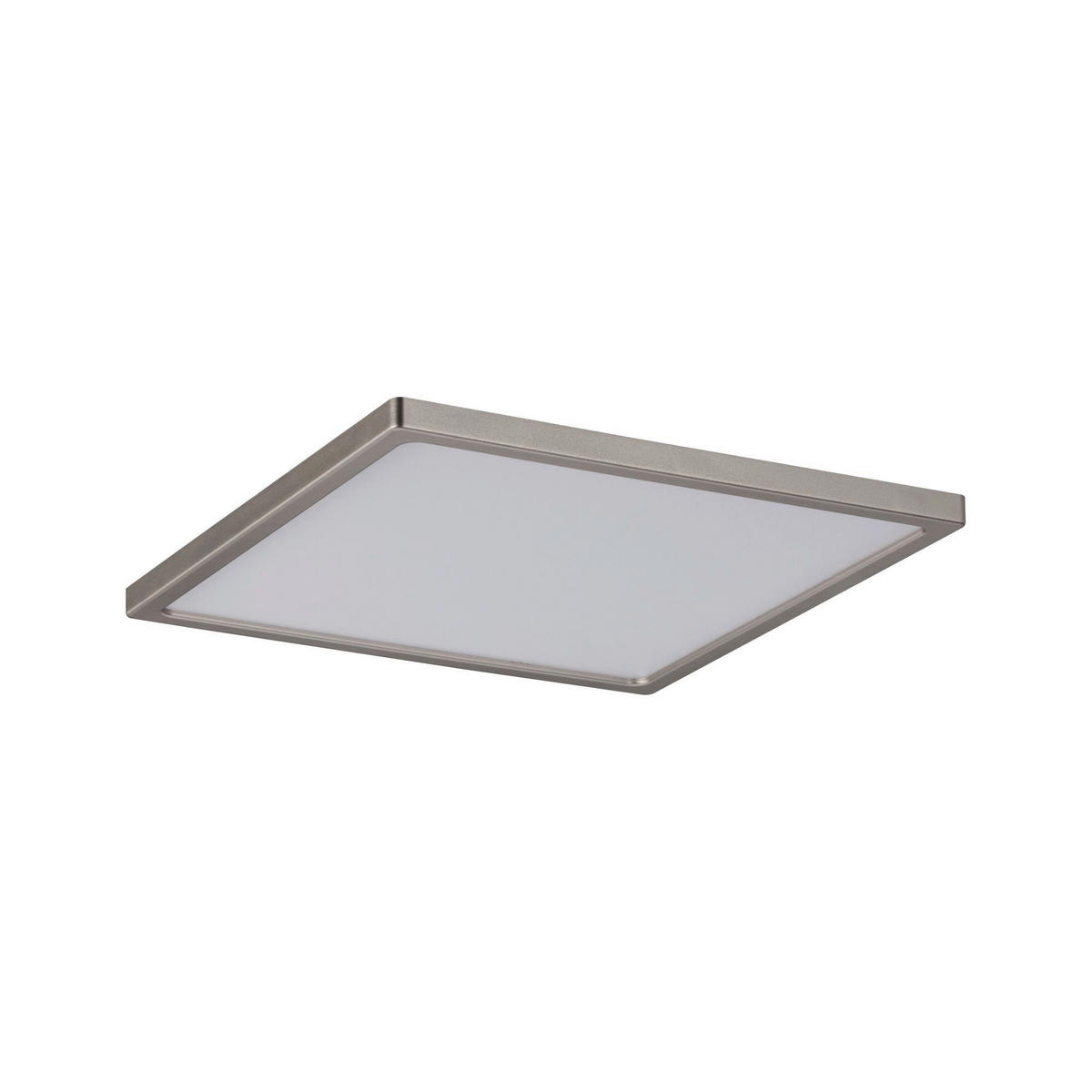 LED-PANEEL   - Nickelfarben, Basics, Kunststoff (18/18cm) - Paulmann
