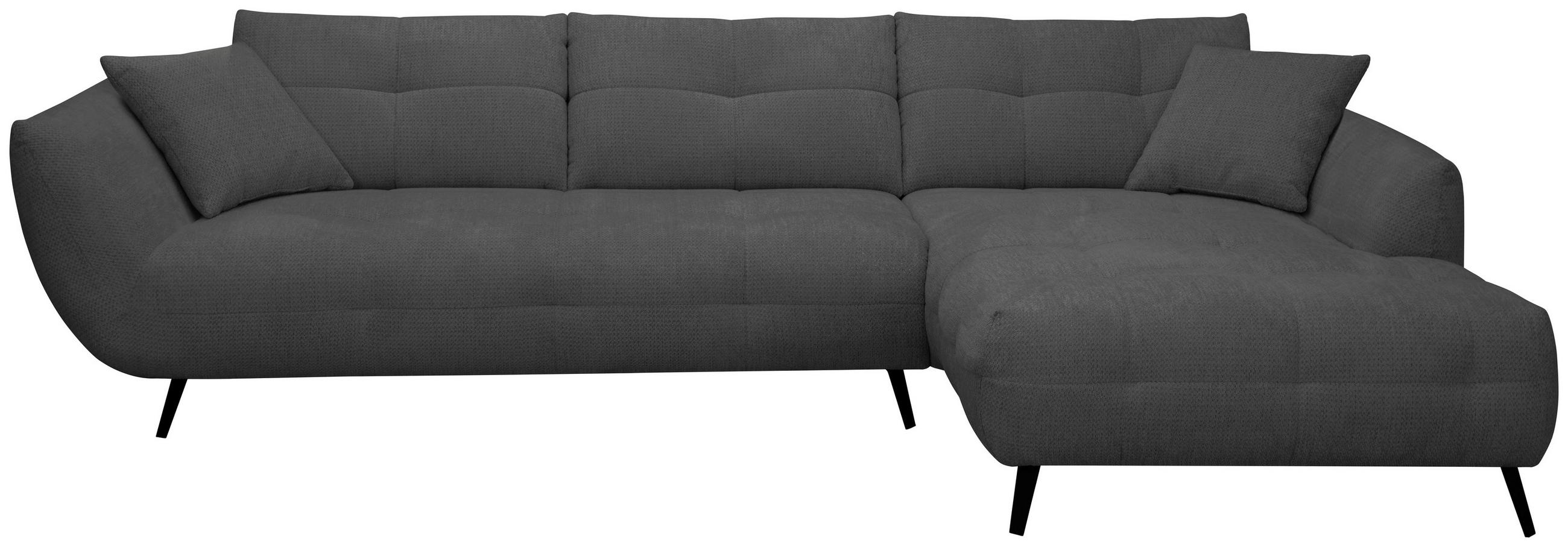 Hom`in Ecksofa Anthrazit 320x215 cm