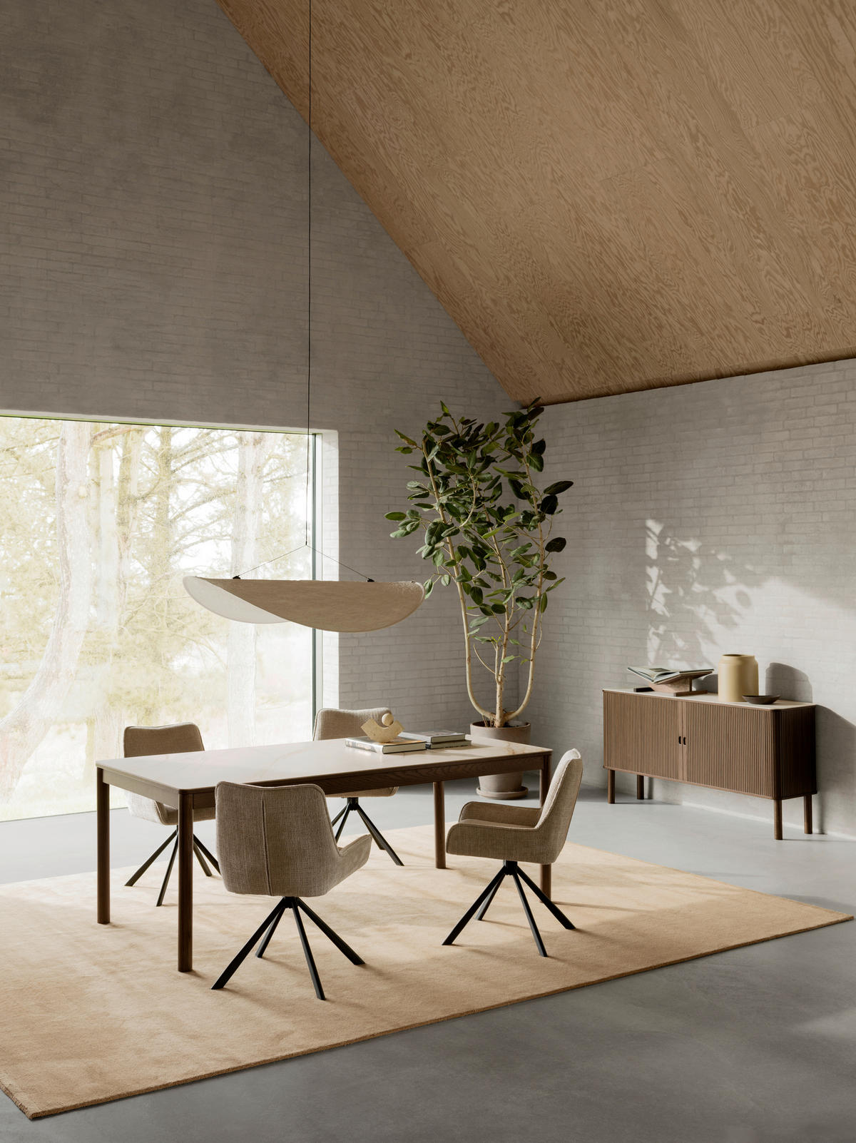 ŽIDLE, černá, béžová - černá/béžová, Trend, kov/textil (59/81/56cm) - MID.YOU