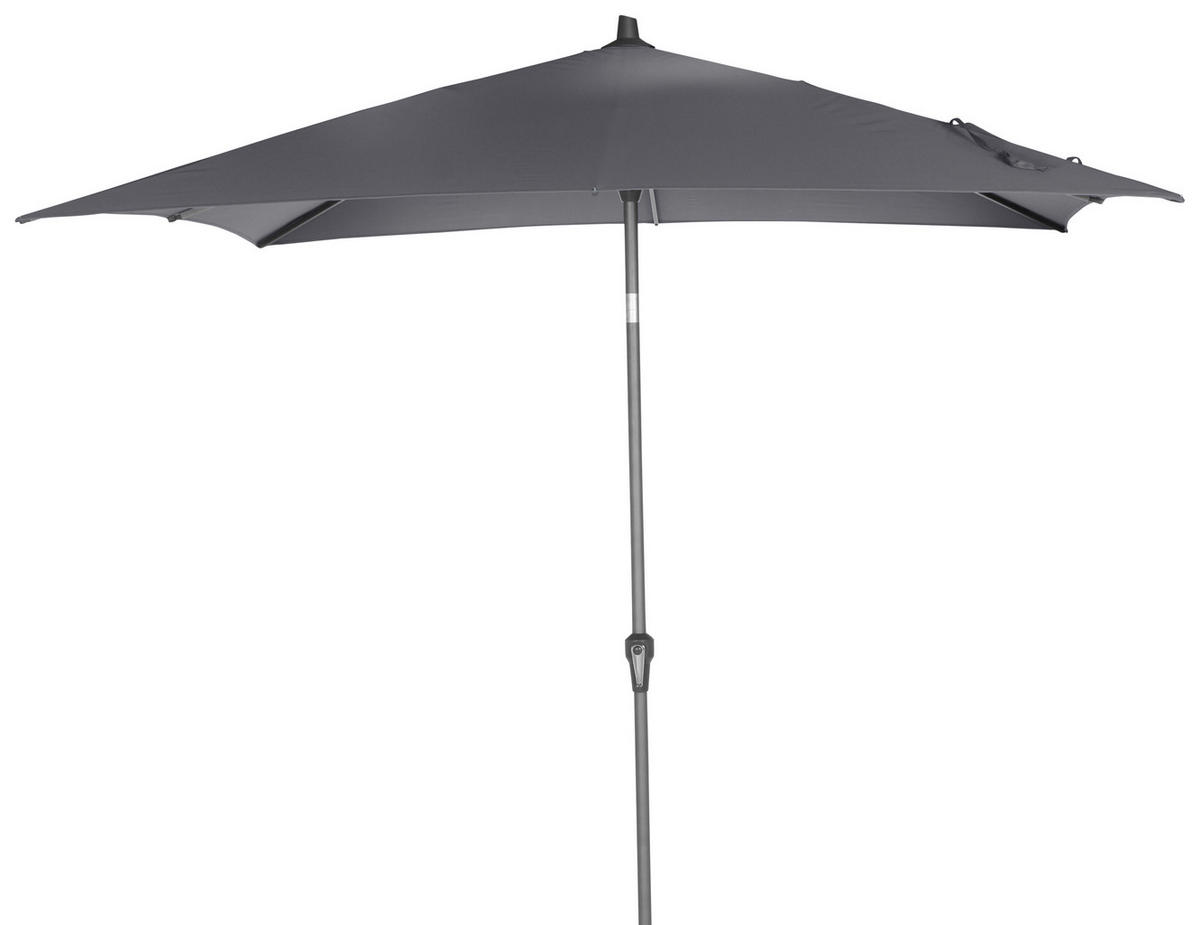 SONNENSCHIRM 250 cm  - Anthrazit, KONVENTIONELL, Textil/Metall (250/250cm) - Siena Garden