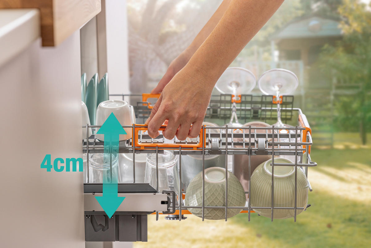 GESCHIRRSPÜLER GV642D65  - Edelstahlfarben, Trend, Kunststoff/Metall (59,8/81,6/55,5cm) - Hisense