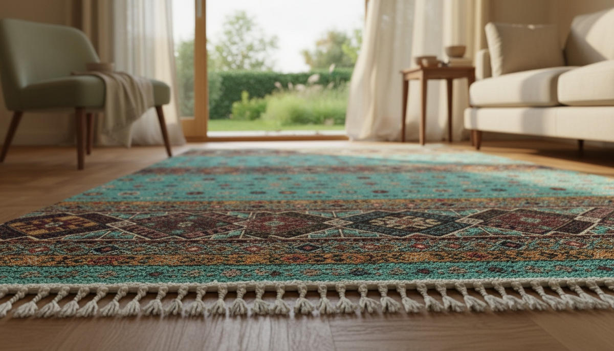 ORIJENTALNI TEPIH  višebojna, bež     - višebojna/bež, Dizajnerski, tekstil/prirodni materijali (180/245cm)