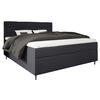 BOXBETT 180/200 cm  in Dunkelgrau  - Dunkelgrau/Birkefarben, Konventionell, Holz/Textil (180/200cm) - Carryhome