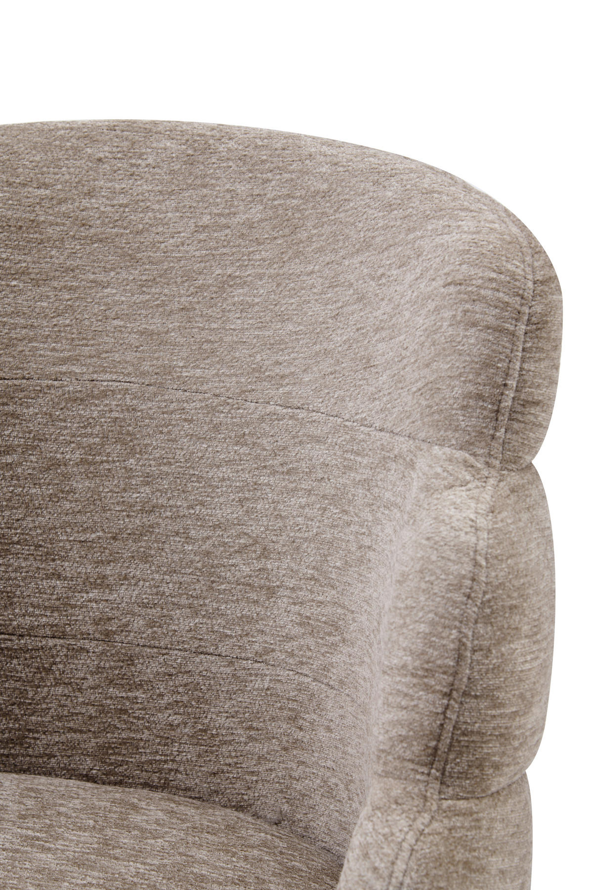 VIERFUßSTUHL - Taupe/Schwarz, MODERN, Holz/Textil (60,5/82/61cm) - Livetastic