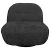 SESSEL in Struktur Dunkelgrau  - Dunkelgrau/Schwarz, Basics, Textil/Metall (85/74/85cm) - Livetastic