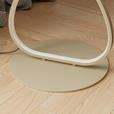 LED-STEHLEUCHTE Acrux  - Sandfarben, Design, Kunststoff/Metall (32,5l) - Novel