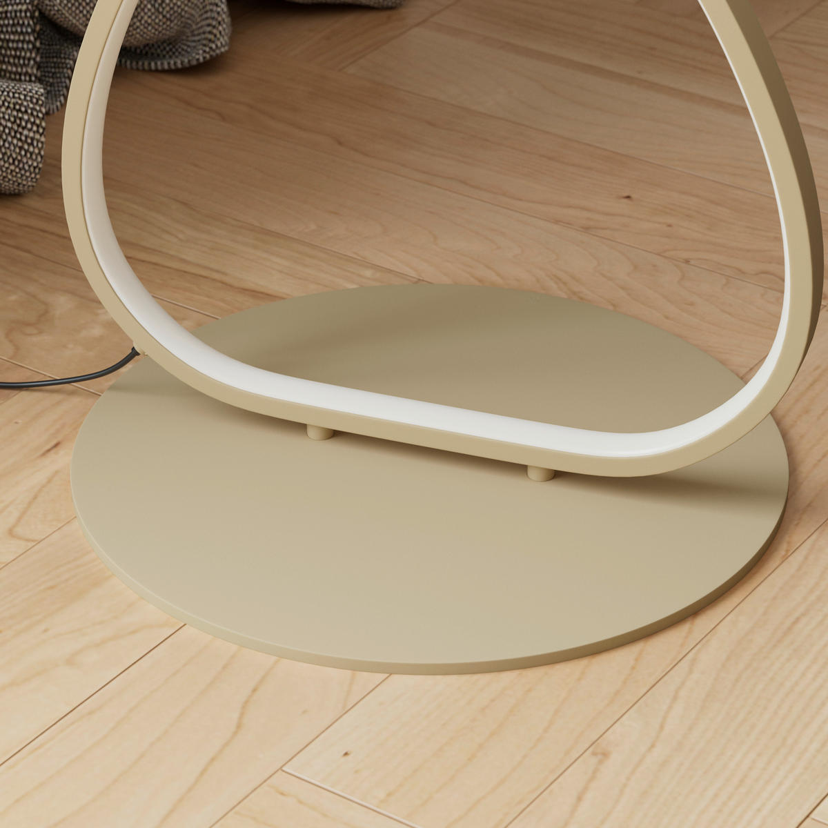 Lampadar Cu Led    - nisipiu, Design, plastic/metal (32,5l) - Novel