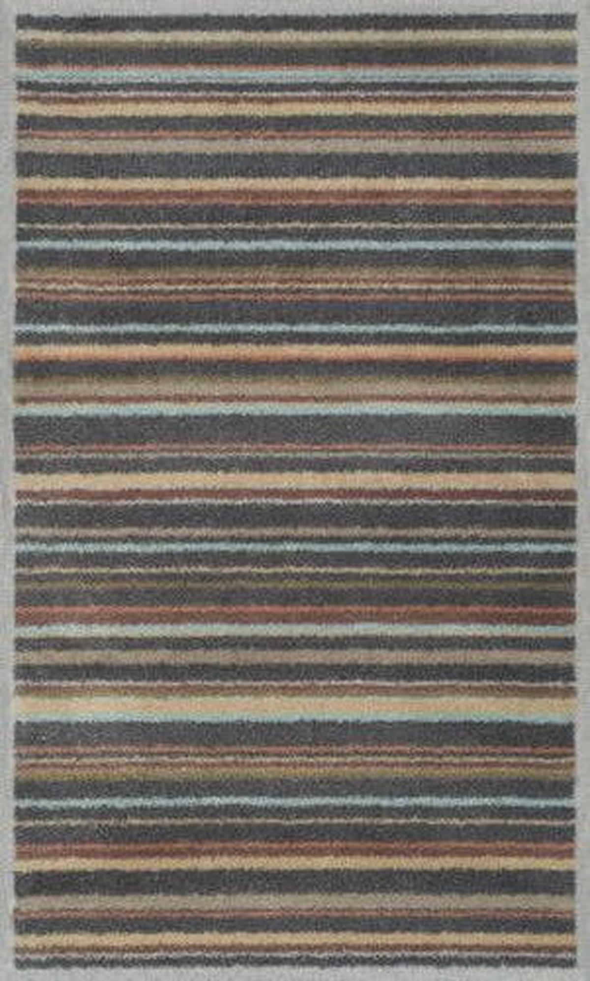 FLACHWEBETEPPICH 75/120 cm Hawthorn Stripe Multicolor  - Multicolor, Design, Kunststoff/Textil (75/120cm) - wash+dry