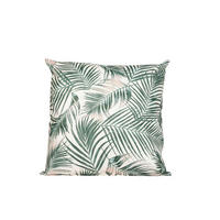 OUTDOOR-KISSEN  - Creme/Grün, Basics, Kunststoff (60/60cm)