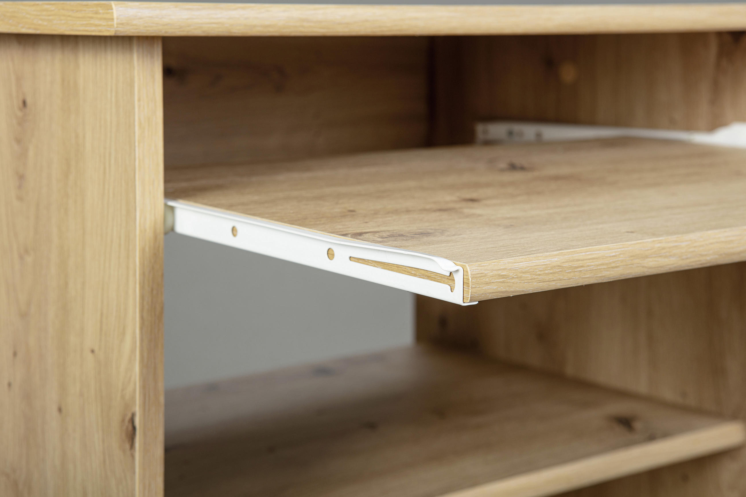 Thumbnail - Mid.you Computertisch, Eiche, Holzwerkstoff, rechteckig, 50x75x80 cm, Regal, Arbeitszimmer, Schreibtische, Computertisch...