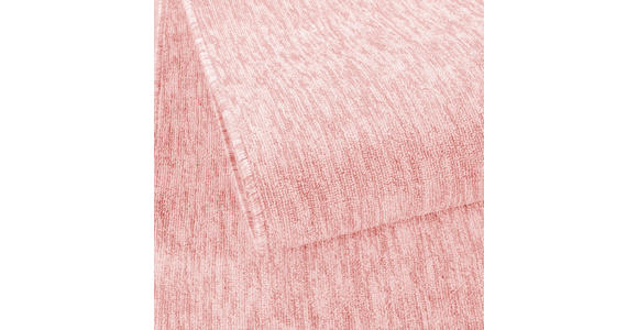 FLACHWEBETEPPICH 160/160 cm Nizza Rosa  - Rosa, Design, Textil (160/160cm) - Novel