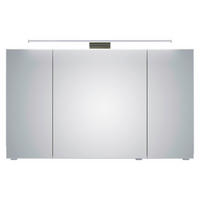 SPIEGELSCHRANK 120/70,3/17 cm  - Chromfarben/Eichefarben, KONVENTIONELL, Glas/Holzwerkstoff (120/70,3/17cm) - Pelipal