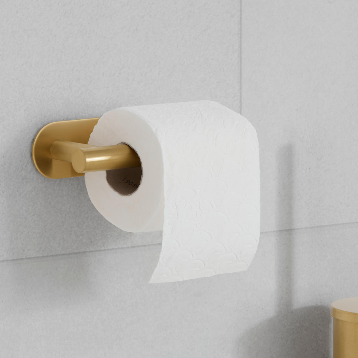 WC-PAPÍR TARTÓ  - aranyszínű, Lifestyle, fém (16/4,5/7cm) - Mömax