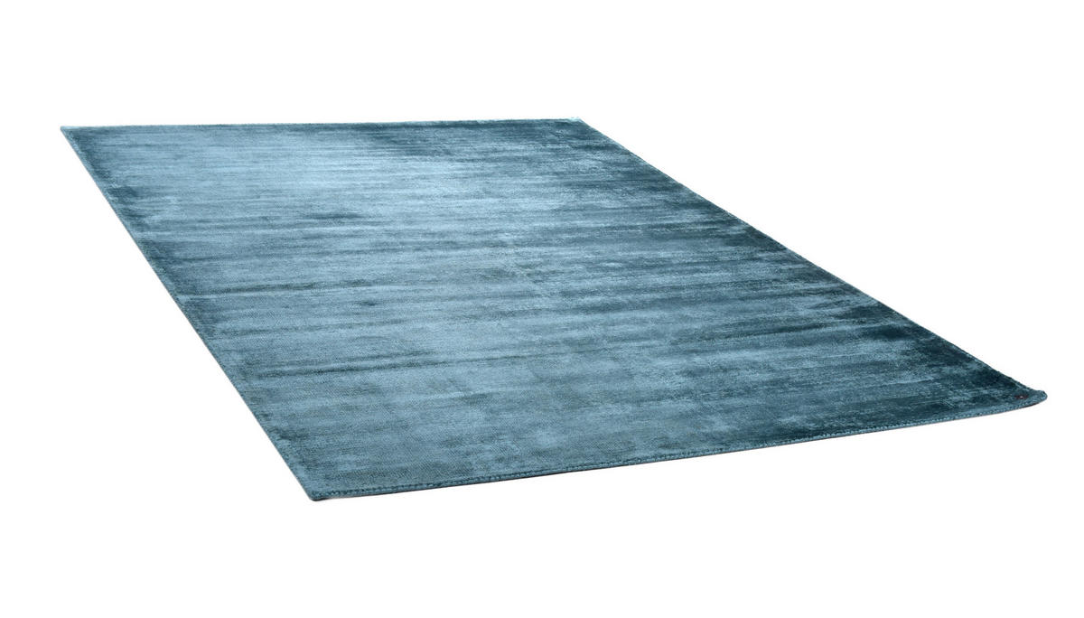 HANDWEBTEPPICH 50/80 cm Hellblau  - Hellblau, Basics, Textil (50/80cm) - Tom Tailor