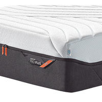 MATRATZE FIRM Pro Plus® Coolquilt 90/200 cm Höhe ca. 27 cm  - Anthrazit/Weiß, Basics, Textil (90/200cm) - Tempur