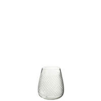 DEKOVASE  - Transparent, Basics, Glas (12,5/12,5/15cm) - Ambia Home