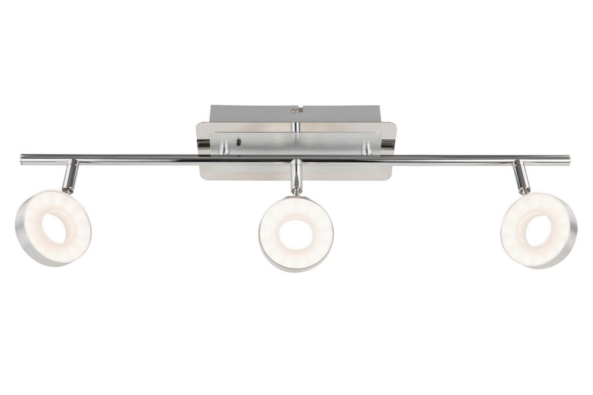 LED REFLEKTOR - boja hroma/boja aluminijuma, Trendi, metal (60,5/9/18,5cm) - Novel