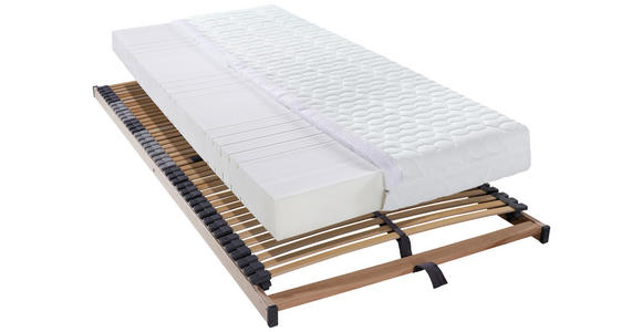 MATRATZENSET 90/200 cm  - Buchefarben, Basics, Holz (90/200cm) - Sleeptex