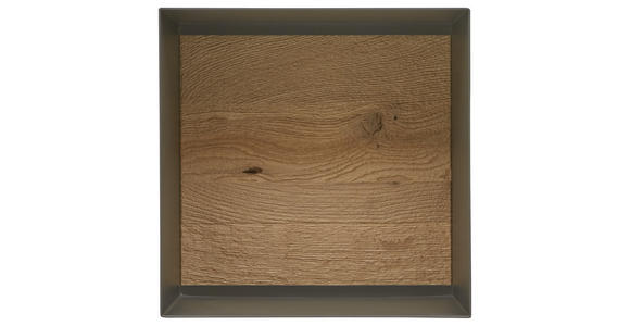 REGALELEMENT 35/35/24 cm Anthrazit, Eichefarben - Eichefarben/Anthrazit, Natur, Holz/Metall (35/35/24cm) - Valnatura