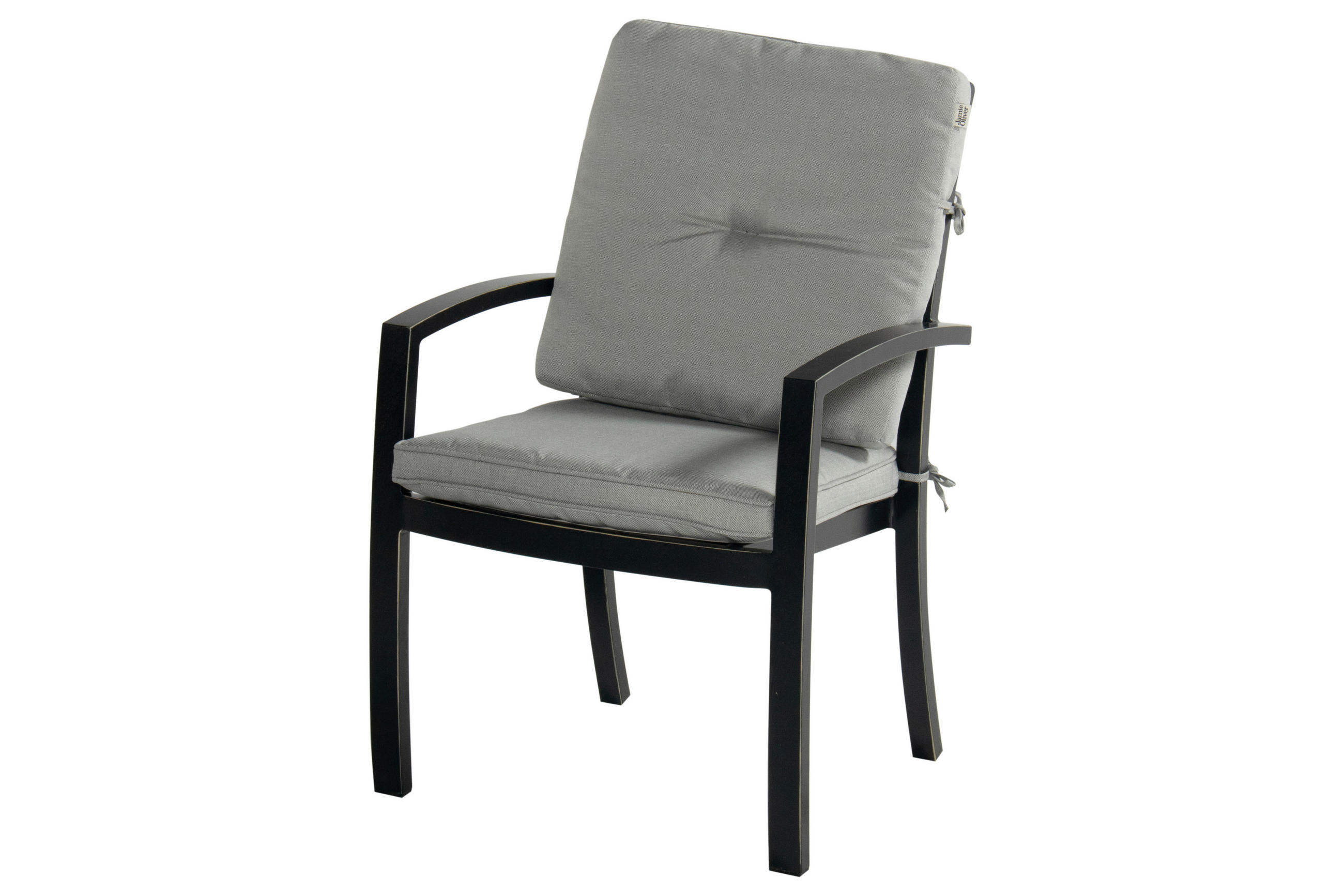 ZÁHRADNÉ KRESLO, kov - tmavosivá, Modern, kov (61/64/91cm) - Amatio