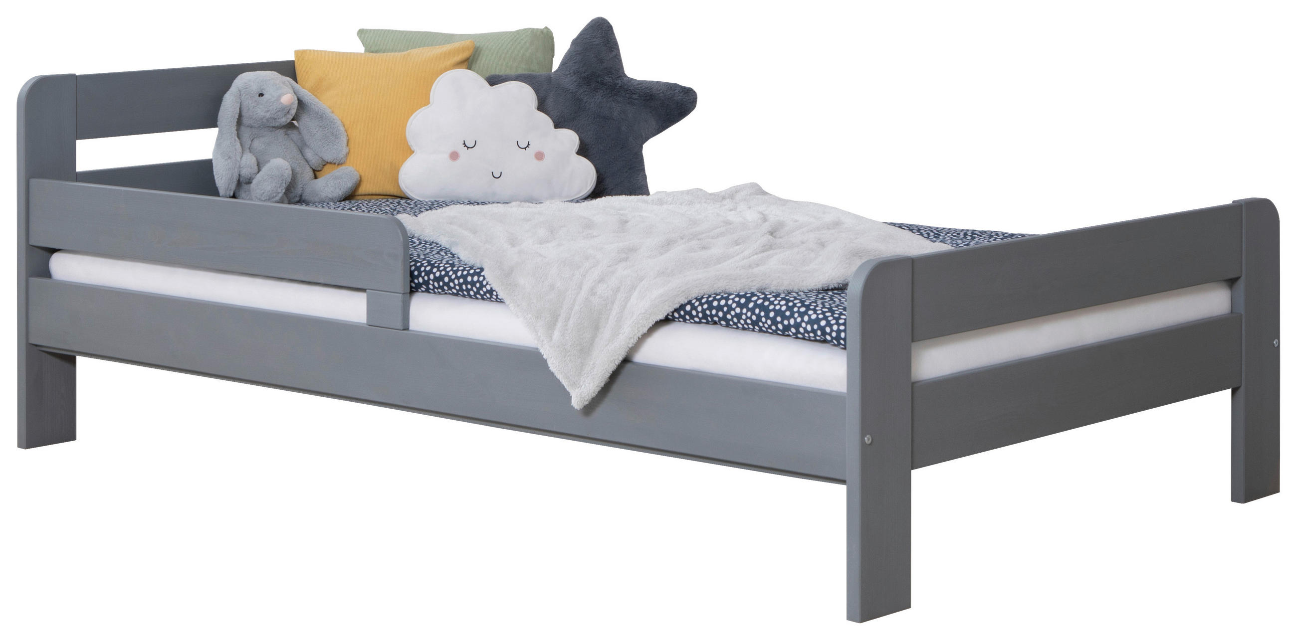 MID.YOU POSTEĽ, 120/200 cm svetlosivá