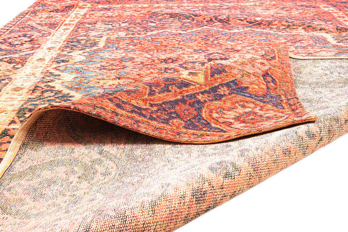 FLACHWEBETEPPICH 75/140 cm Rot  - Rot, Design, Textil (75/140cm) - Tom Tailor