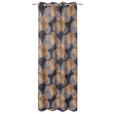 ÖSENVORHANG blickdicht  - Anthrazit, Basics, Textil (135/245cm) - Esposa