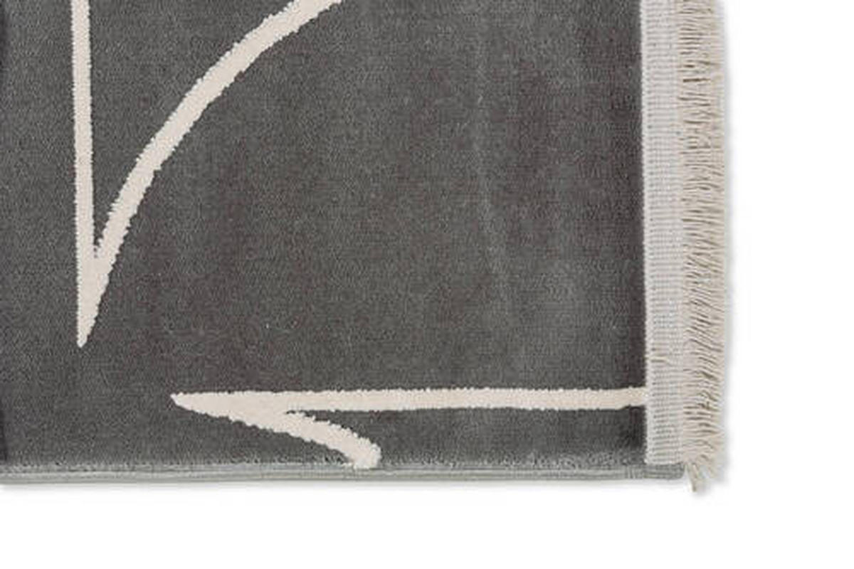 TKANÝ KOBEREC, 200/290 cm, antracitová - antracitová, Basics, textil (200/290cm) - Schöner Wohnen