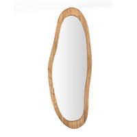 SPIEGEL 60/165/2.5 cm    in organisch  - Akaziefarben, Basics, Glas/Holz (60/165/2.5cm) - Livetastic
