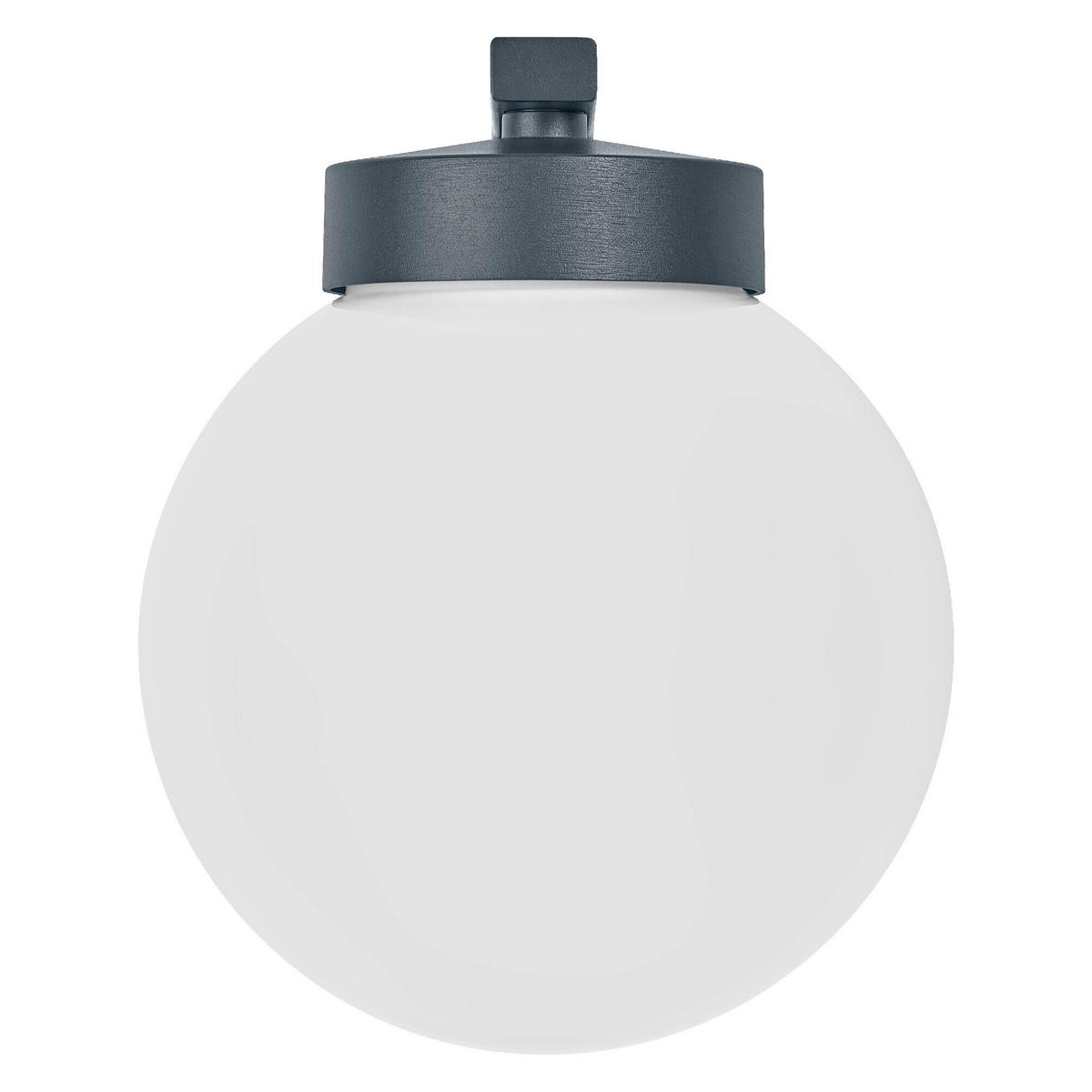 AUßENLEUCHTE 20/27/25 cm   - Dunkelgrau, Basics, Kunststoff/Metall (20/27/25cm) - Osram