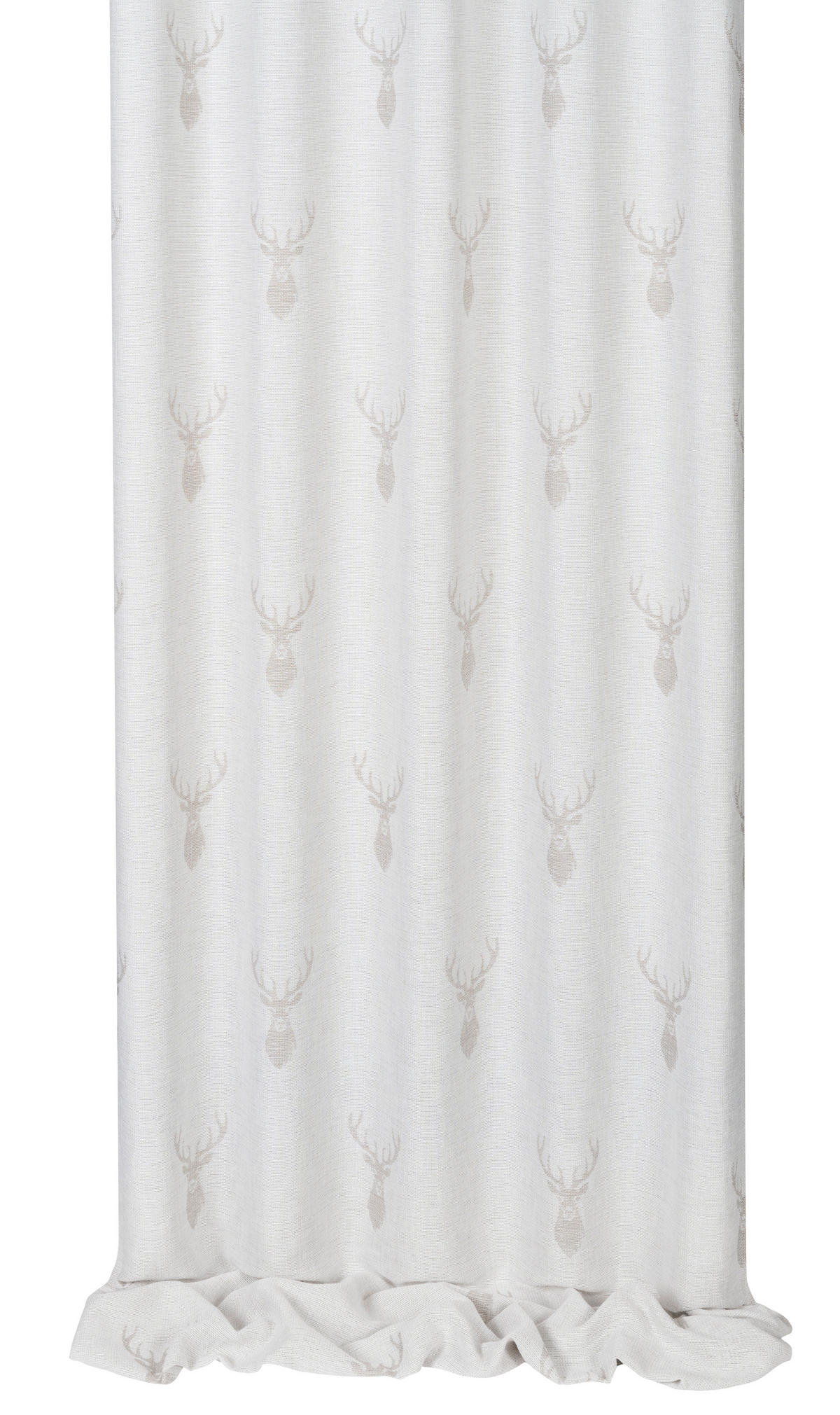 DEKOSTOFF per lfm halbtransparent  - Sandfarben, KONVENTIONELL, Textil (140cm) - Landscape